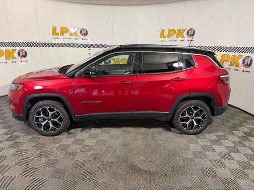 Red 2025 Jeep Compass Limited