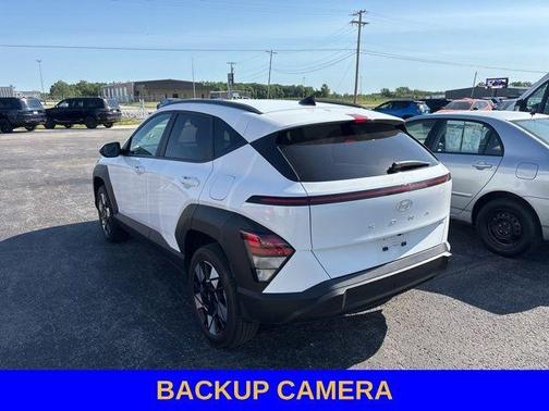 White 2024 Hyundai KONA SEL