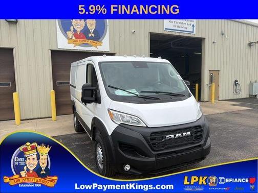 Bright White Clearcoat 2026 RAM ProMaster 1500 Low Roof