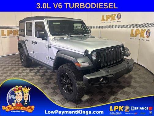 Silver Zynith Clearcoat 2022 Jeep Wrangler Unlimited Sport