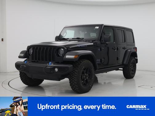 Black 2023 Jeep Wrangler 4xe