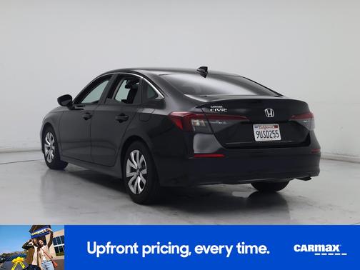 Black 2025 Honda Civic LX