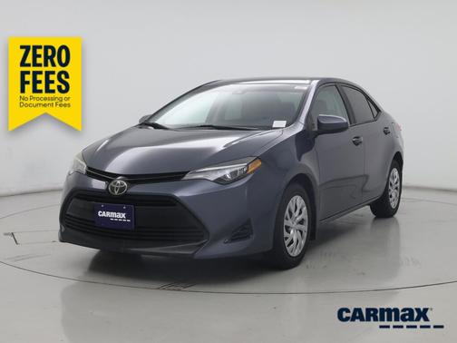 Blue 2018 Toyota Corolla LE
