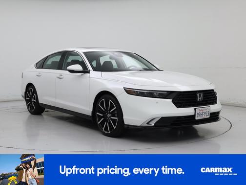 White 2025 Honda Accord Hybrid Touring