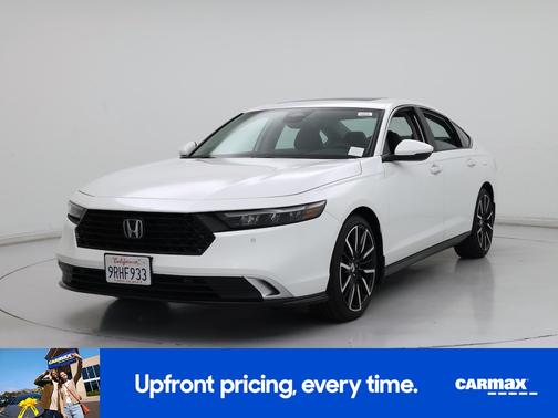 White 2025 Honda Accord Hybrid Touring