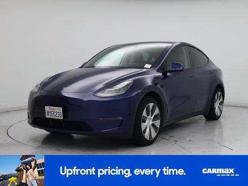Blue 2021 Tesla Model Y Long Range