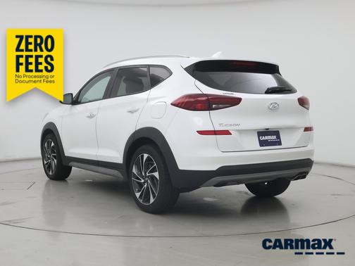 White 2019 Hyundai TUCSON Sport