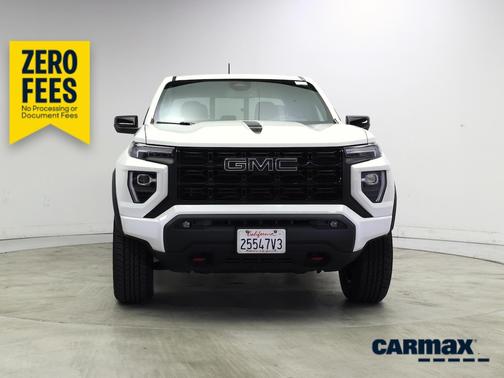 White 2023 GMC Canyon Elevation