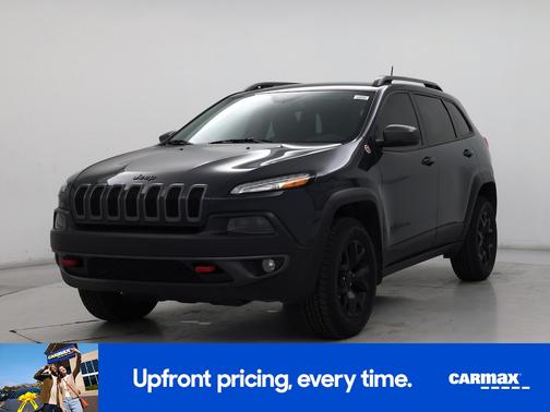 Gray 2017 Jeep Cherokee Trailhawk