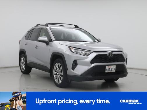Silver 2021 Toyota RAV4 XLE