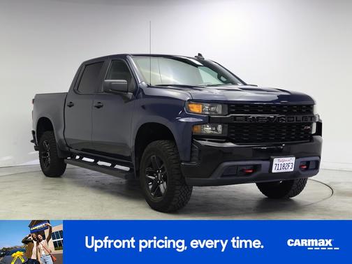 Blue 2021 Chevrolet Silverado 1500 Custom Trail Boss