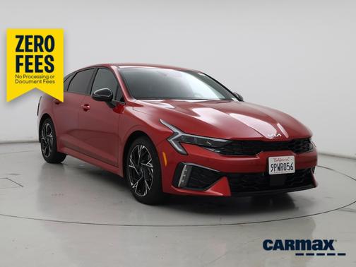 Red 2025 Kia K5 GT-Line