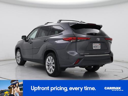 Gray 2021 Toyota Highlander Limited