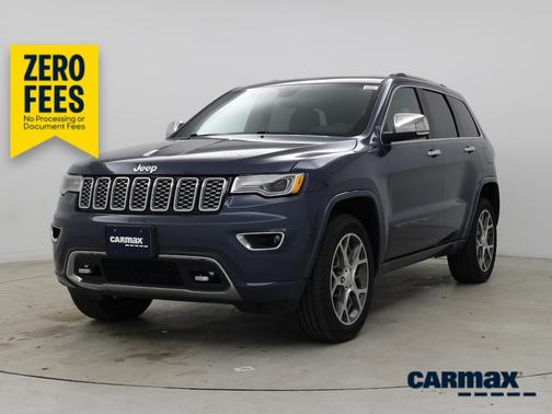 Blue 2021 Jeep Grand Cherokee Overland