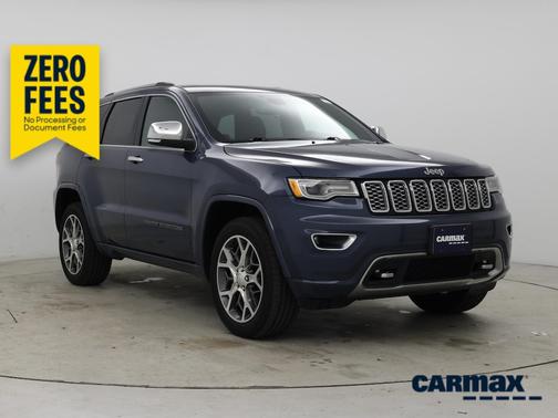 Blue 2021 Jeep Grand Cherokee Overland