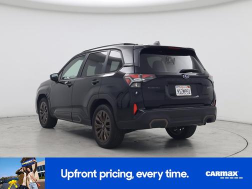 Black 2025 Subaru Forester Hybrid Sport