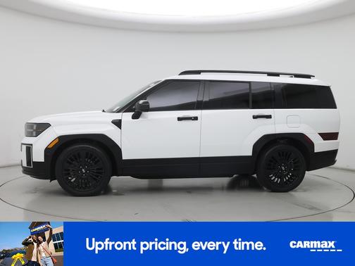 White 2024 Hyundai SANTA FE HEV Calligraphy