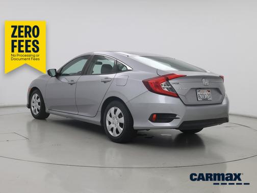 Gray 2018 Honda Civic LX