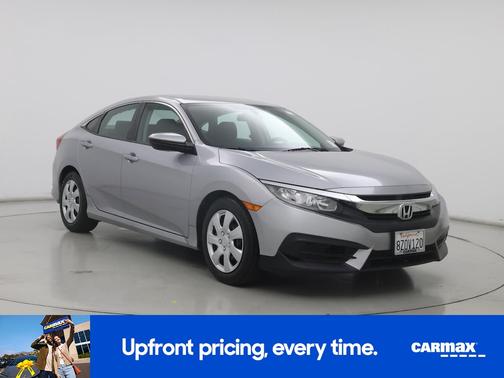 Gray 2018 Honda Civic LX
