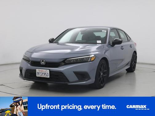 Gray 2023 Honda Civic Sport