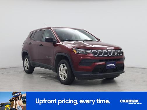 Red 2022 Jeep Compass Sport