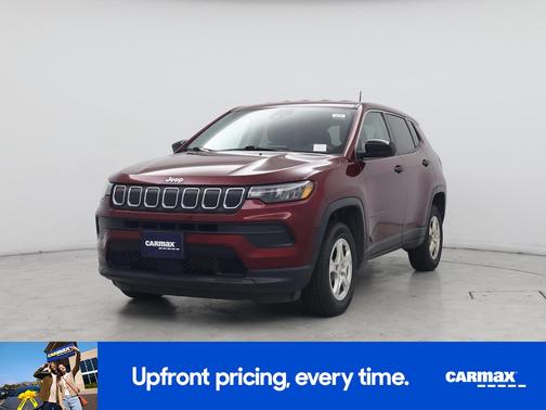Red 2022 Jeep Compass Sport