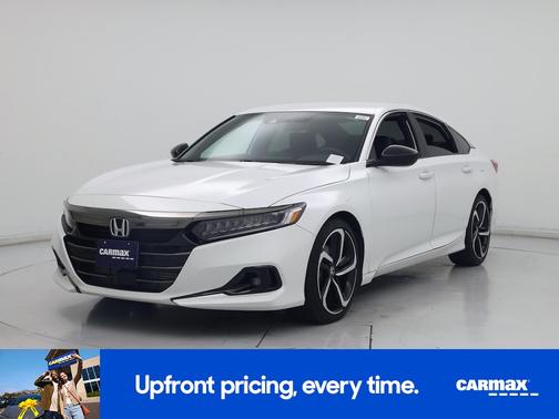White 2022 Honda Accord Sport
