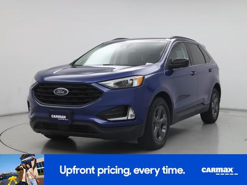 Blue 2022 Ford Edge SEL