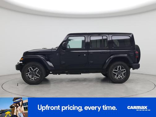 Black 2025 Jeep Wrangler Sahara