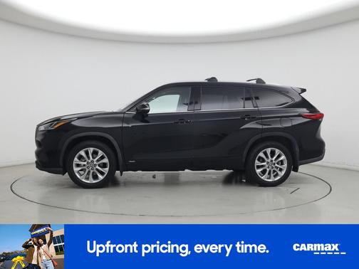 Black 2023 Toyota Highlander Hybrid Limited