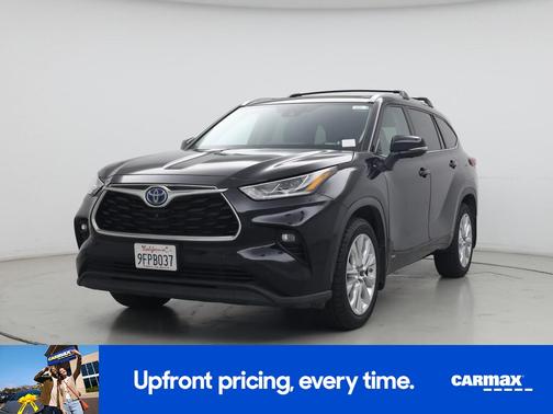 Black 2023 Toyota Highlander Hybrid Limited