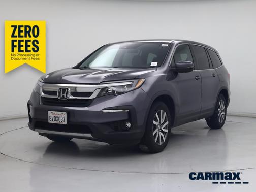 Silver 2021 Honda Pilot EX