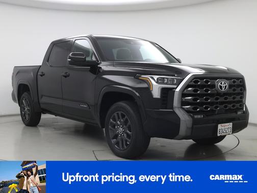 Black 2023 Toyota Tundra Platinum