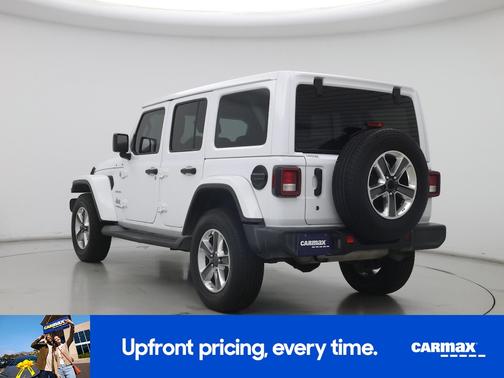 White 2018 Jeep Wrangler All-New Unlimited Sahara