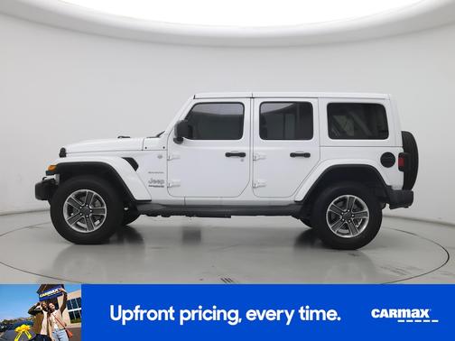 White 2018 Jeep Wrangler All-New Unlimited Sahara