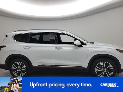 White 2020 Hyundai SANTA FE Limited