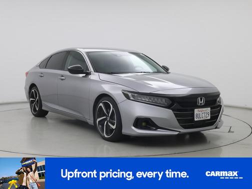 Silver 2021 Honda Accord Sport SE