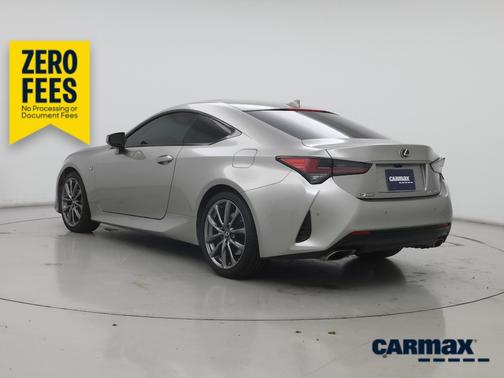 Silver 2021 Lexus RC 350 F-Sport