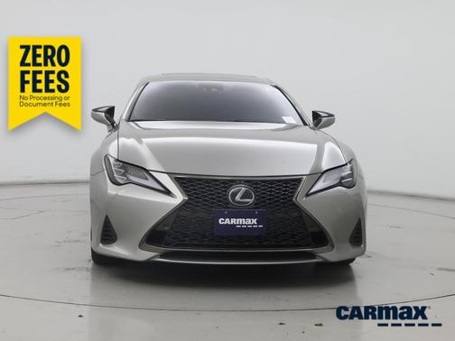 Silver 2021 Lexus RC 350 F-Sport