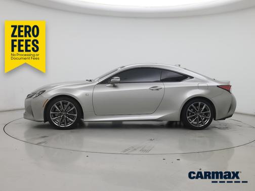 Silver 2021 Lexus RC 350 F-Sport