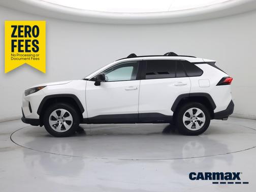 White 2020 Toyota RAV4 LE