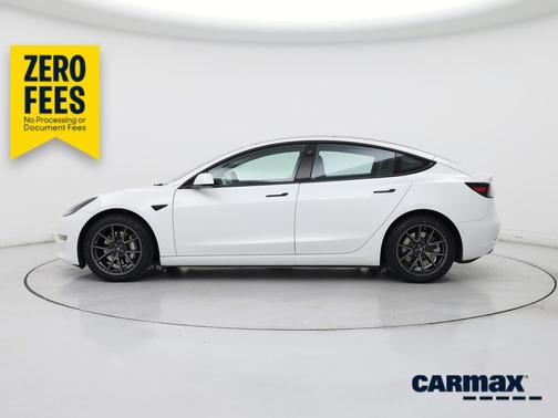 White 2021 Tesla Model 3 Long Range
