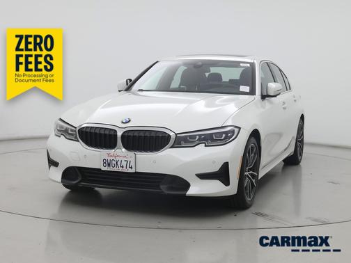 White 2020 BMW 330 I