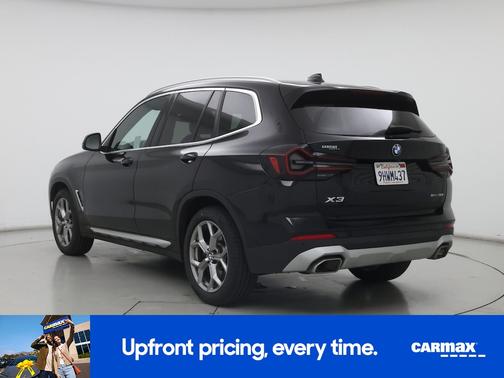 Black 2023 BMW X3 sDrive30i