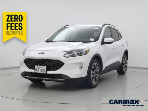 White 2020 Ford Escape SEL