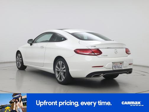White 2018 Mercedes-Benz C-Class