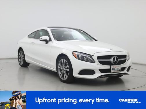 White 2018 Mercedes-Benz C-Class