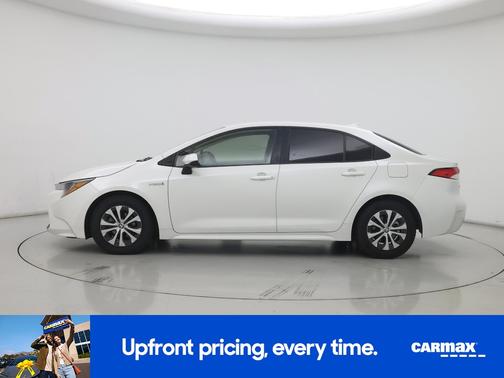 Pearl 2021 Toyota Corolla Hybrid LE