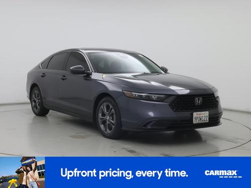 Gray 2024 Honda Accord Hybrid EX-L