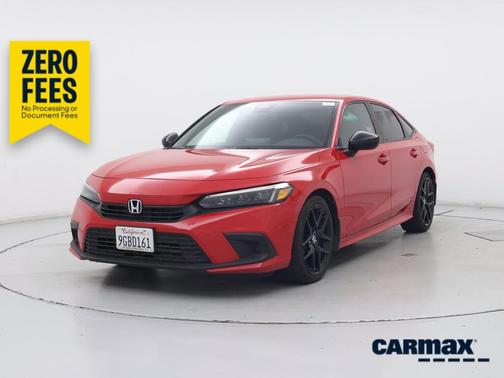 Red 2023 Honda Civic Sport